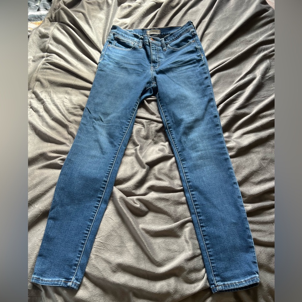 Madewell “Roadtripper” Straight-Leg Skinny Denim Jeans